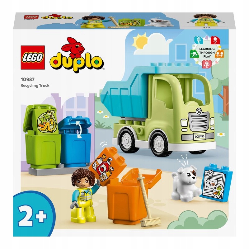 LEGO DUPLO 10987 CIĘŻARÓWKA RECYKLINGOWA