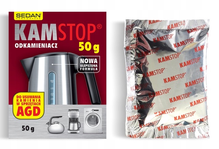 

Kamstop Odkamieniacz W Proszku 50G Czajnik Pralka