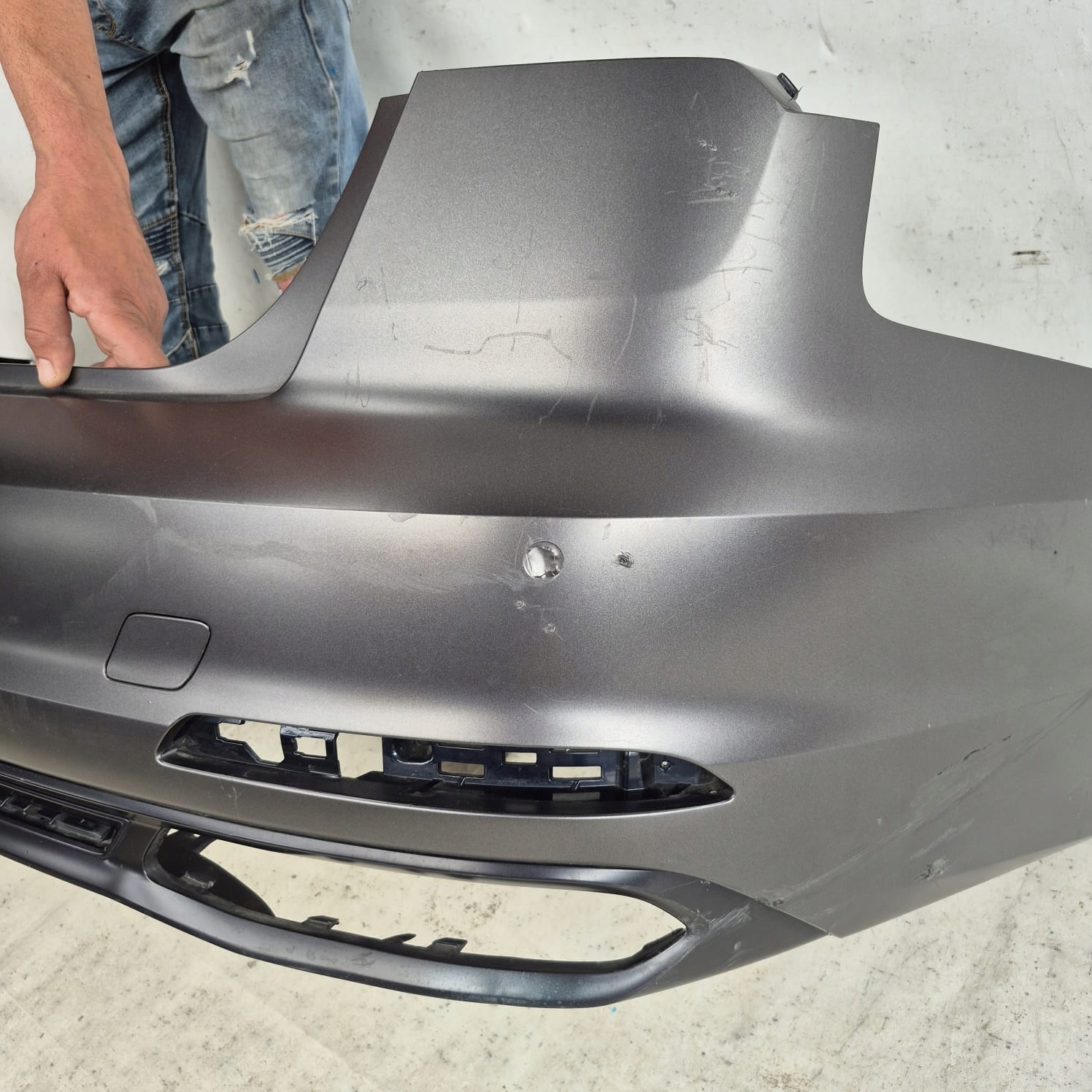 AUDI A6 C8 4K sedan 18-25 bumper rear part rear 4XPDC