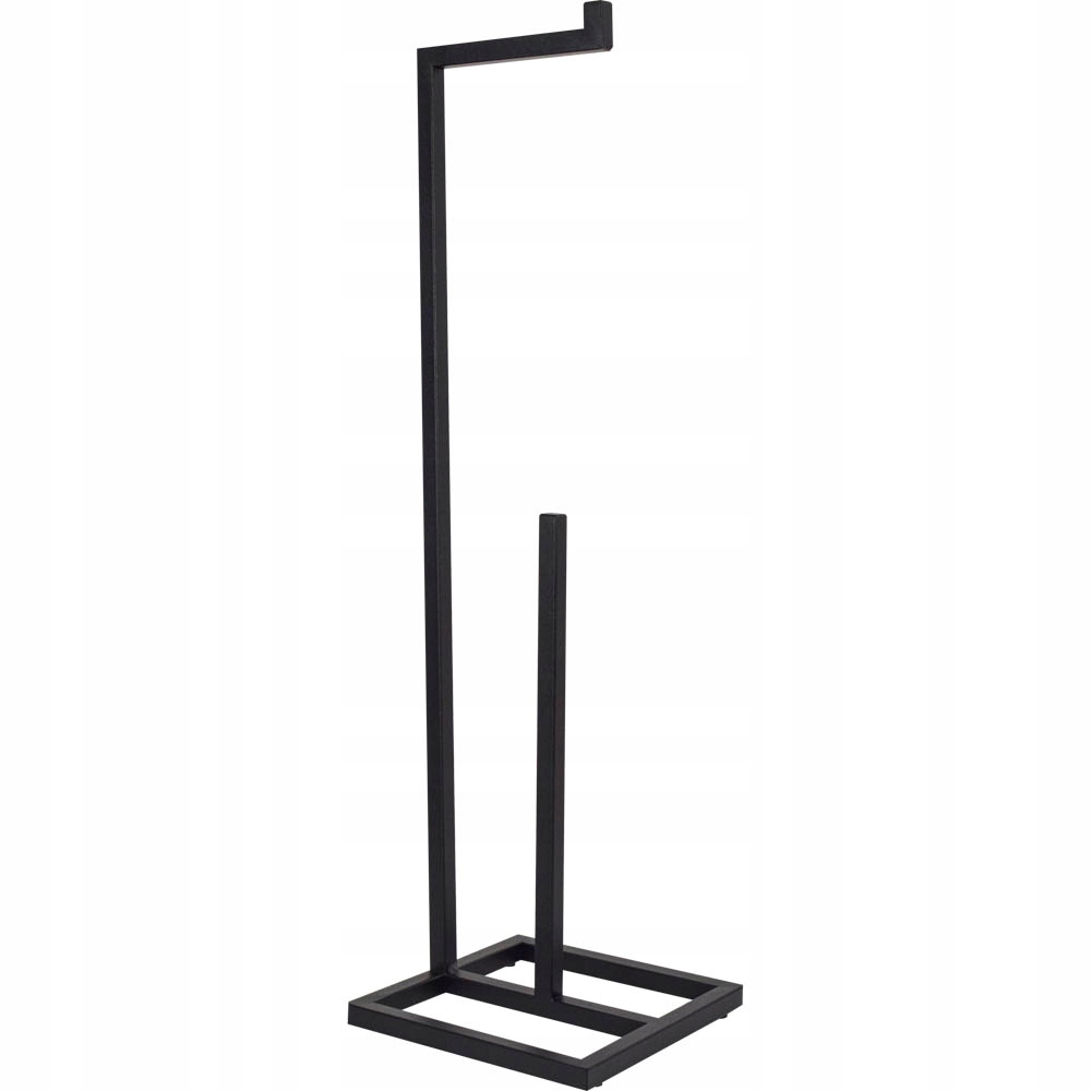 Stojan Na Toaletní Papír na náhradní papírové role Černý, volně stojící