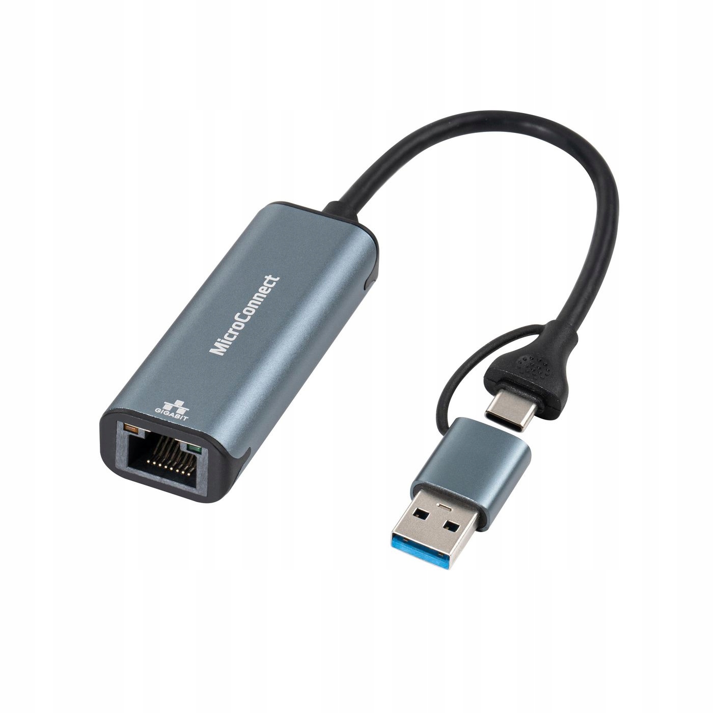 Síť MicroConnect Usb-c/a na RJ45