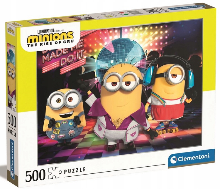 

Puzzle 500 Elementów Minionki 2 35081 Clementoni