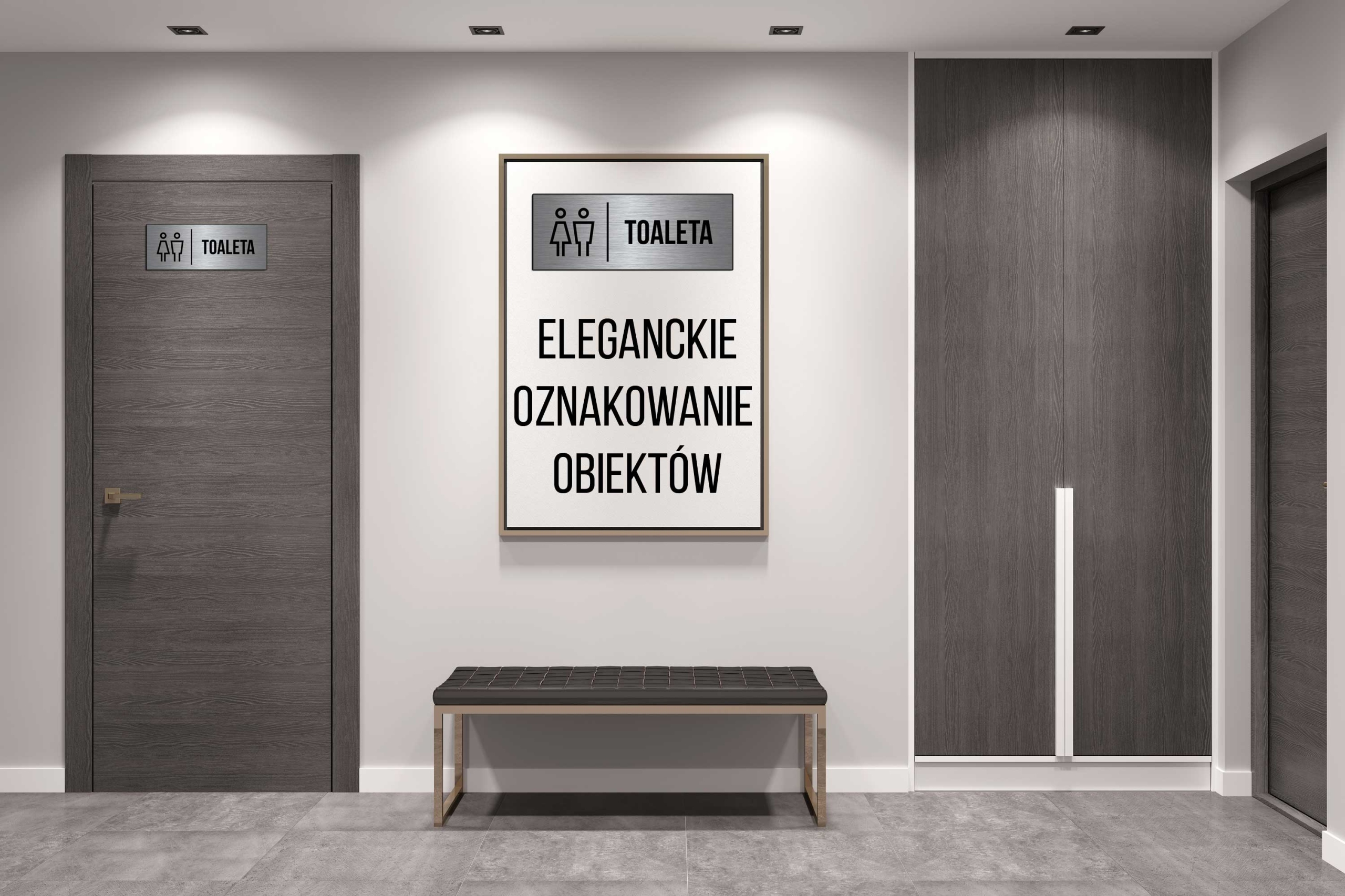 TABLICZKA Administracja Aluminium Piktogram Kod producenta DSH39