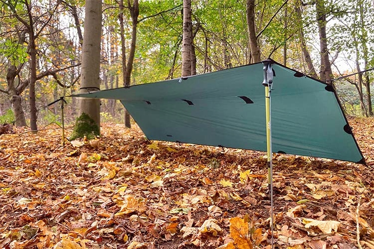 DD SUPERLIGHT LEKKI TARP TURYSTYCZNY ODPORNY NA WIATR I WODĘ — miniatura 6