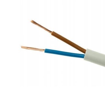 

Przewód linka Owy 2x2,5mm2 biały 2,5 mm2 Pl 1mb