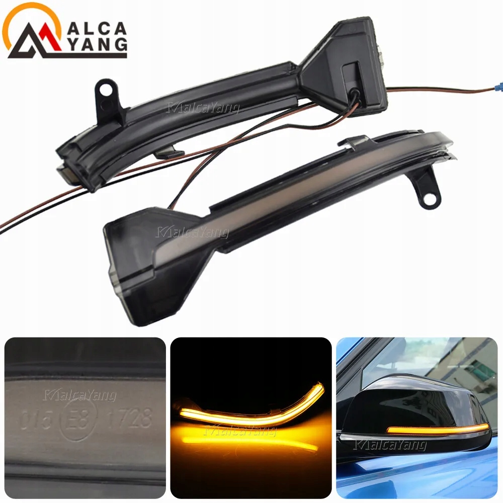 Для BMW 5 6 7 серія F10 F11 F07 F06 F12 F13 F01 дзеркало бічне блимає wskazn