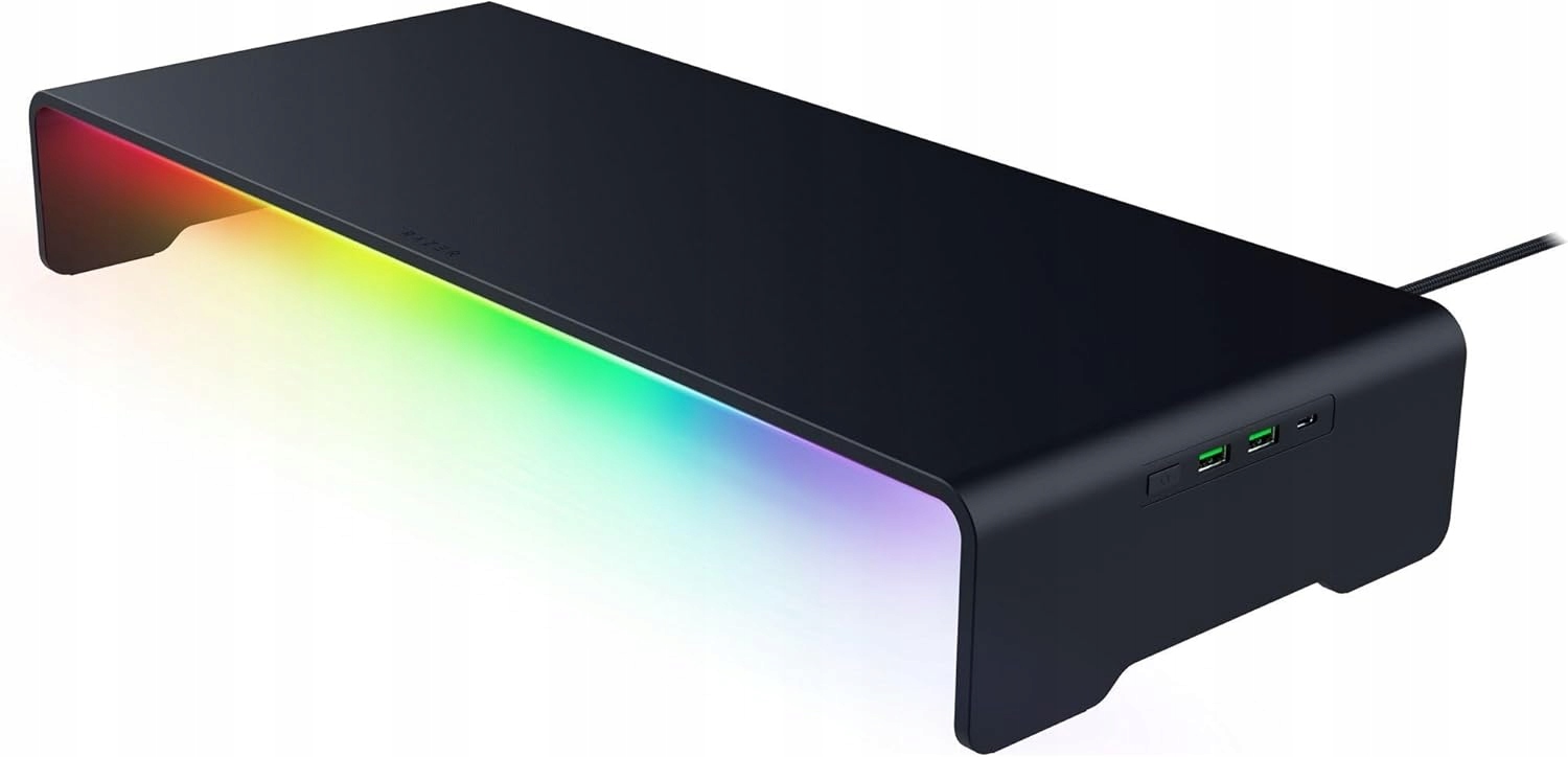 Razer Stojan Na Monitor Chroma Rgb Hub Usb-c Hliník
