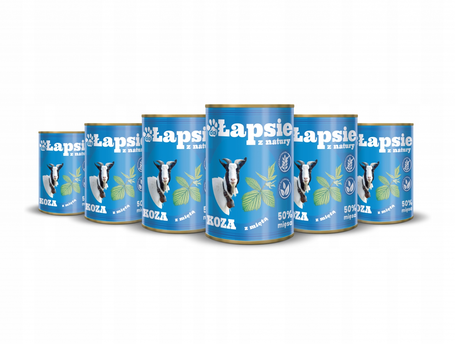 Vlhké Krmivo Kozina S Mátou 6 x 400 g