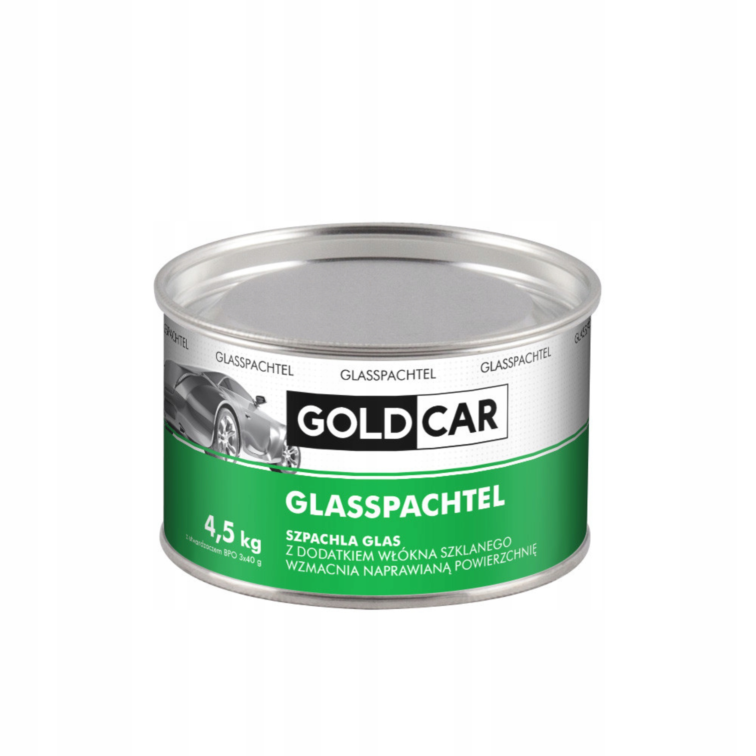 Špachtle Se Skleněným Vláknem Špachlová Goldcar Glas 4.5 kg s tužidlem