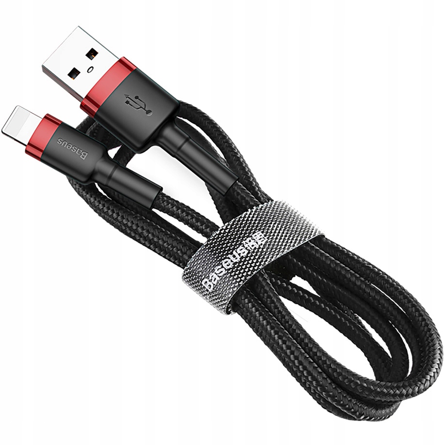 Kabel USB-A - Lightning, Baseus Cafule 2,4A, 0,5M Kod producenta CALKLF-A19