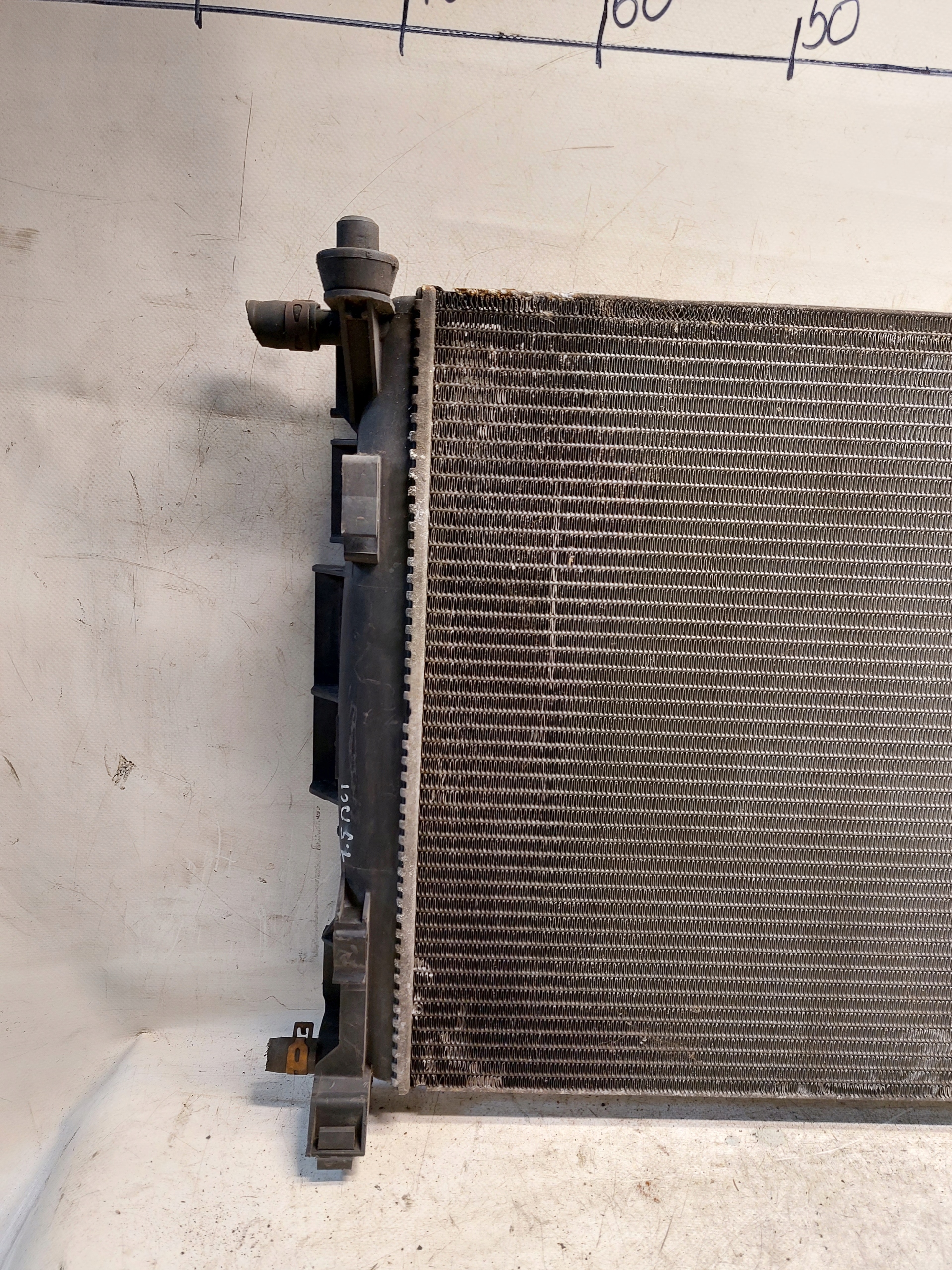 water cooler RENAULT MEGANE II 1.5DCI
