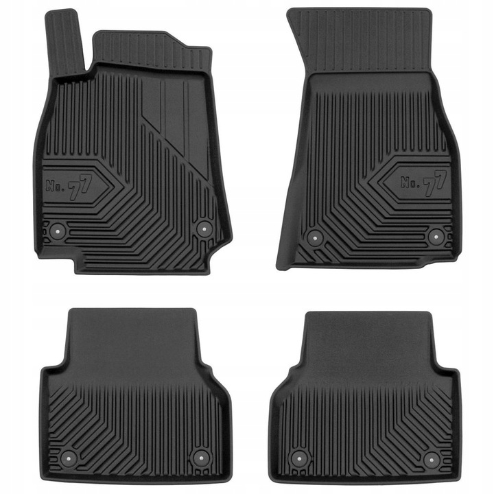 Gumové Koberce Audi A7 Sportback od roku 2017 Korytka 77