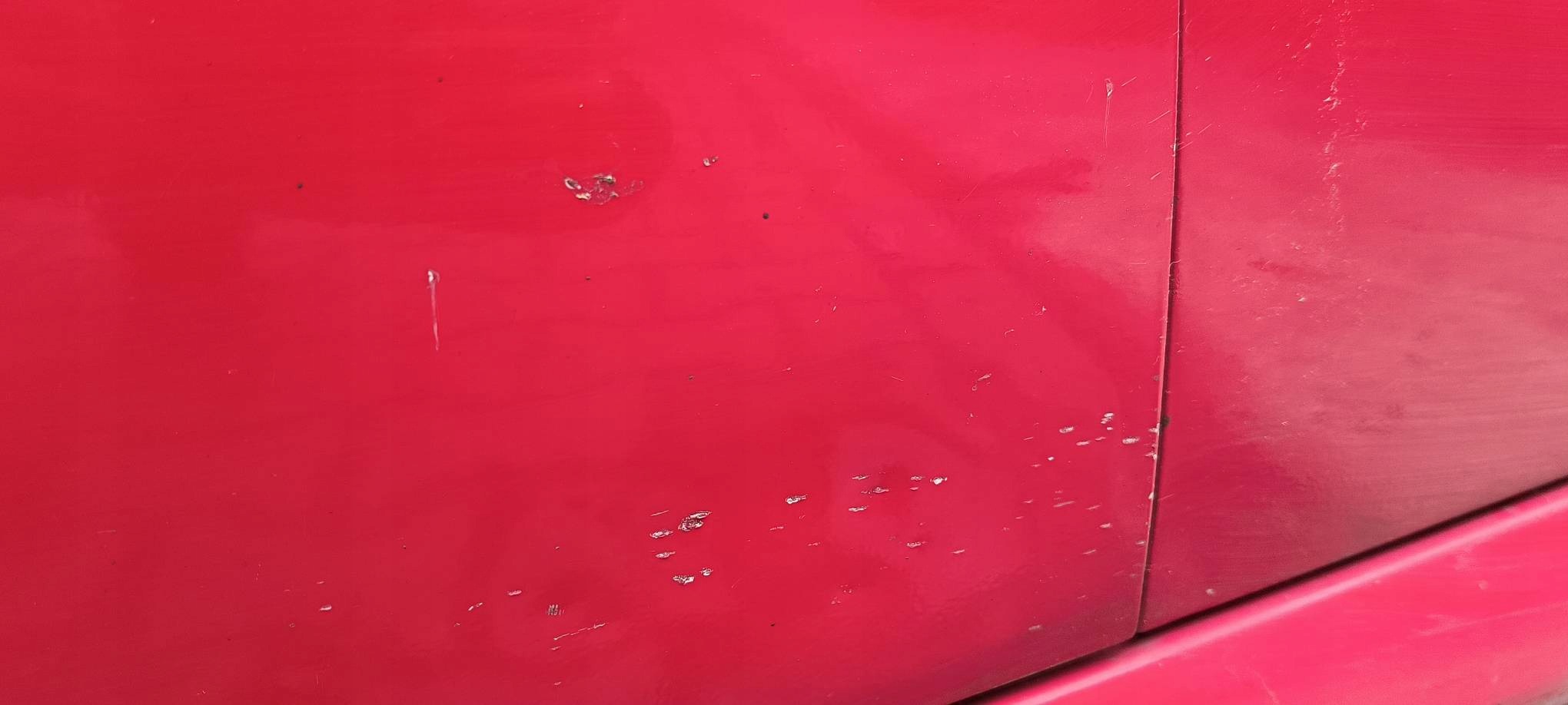 door left front red ORYG KIA RIO and