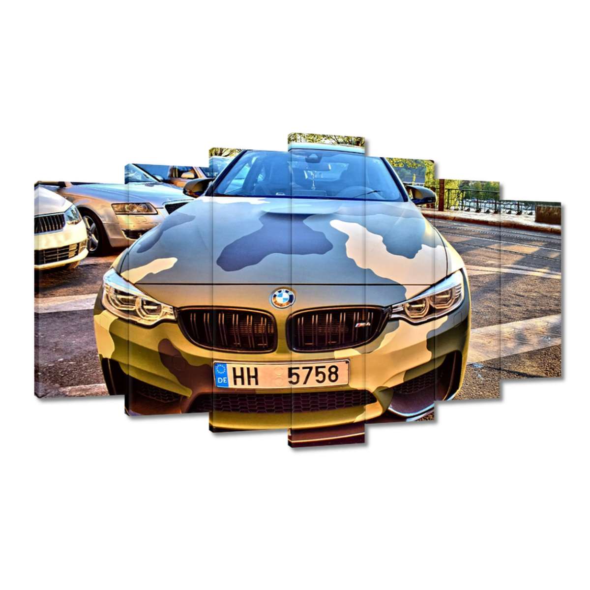 Obrazy 140x80 Morové Bmw M4