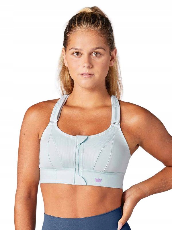 Sportovní Podprsenka Shefit Modrá Nastavitelná XL Posilovna Gym