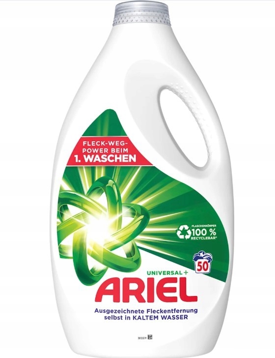 Levně Ariel Universal+ Tekutý prací prostředek 2,5 l