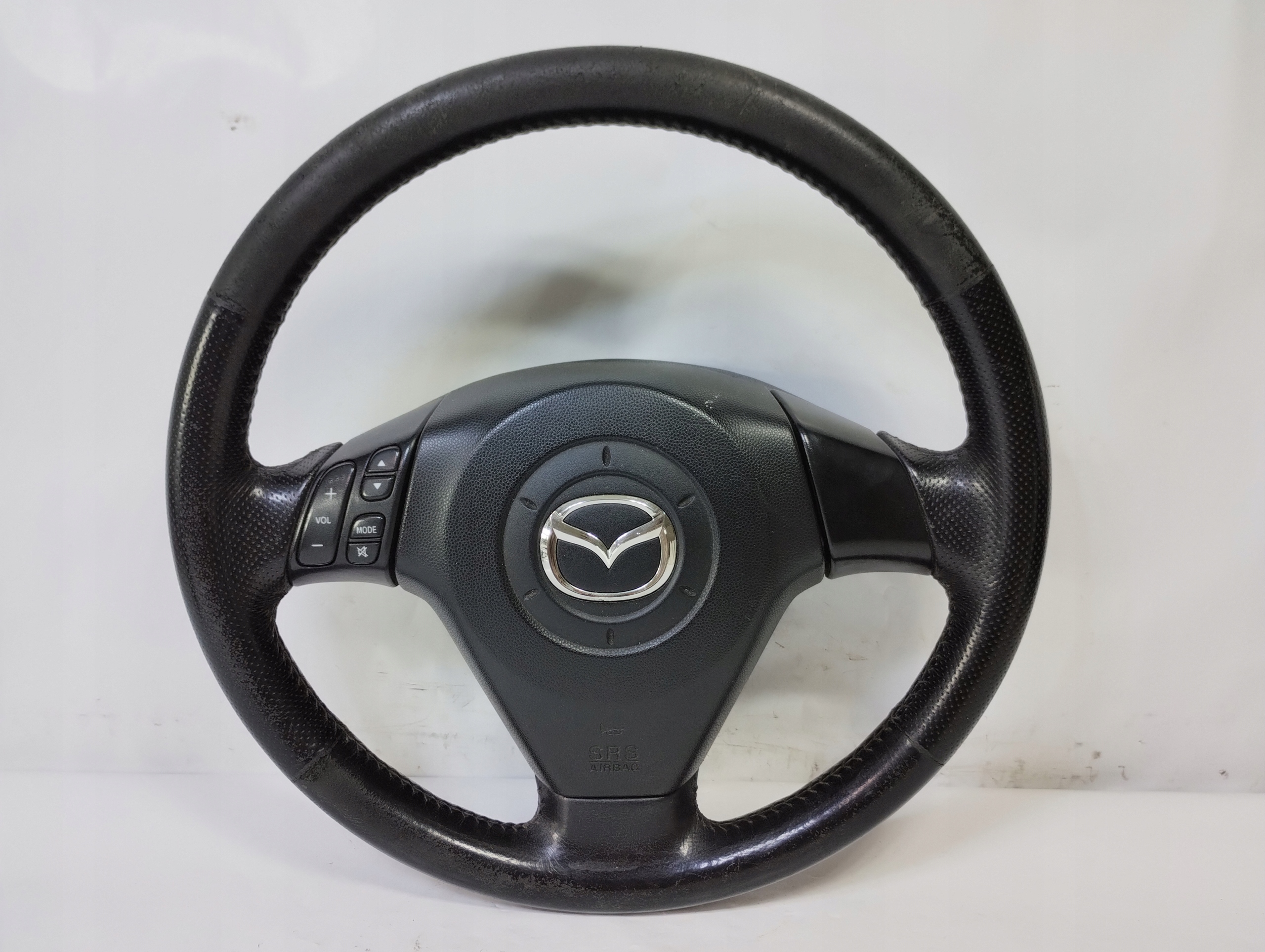 MAZDA 3 BK KIEROWNICA MULTIFUNKCJA SKÓRA