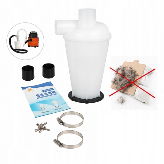 Separator Cyklonowy Separator Odpylacz Filtr Cyklonowy Pył Odkurzacz