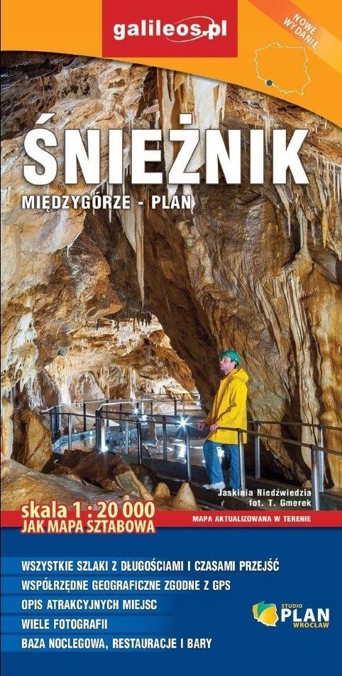 MAPA - ŚNIEŻNIK, MIĘDZYGÓRZE 1:20 000 W.2021