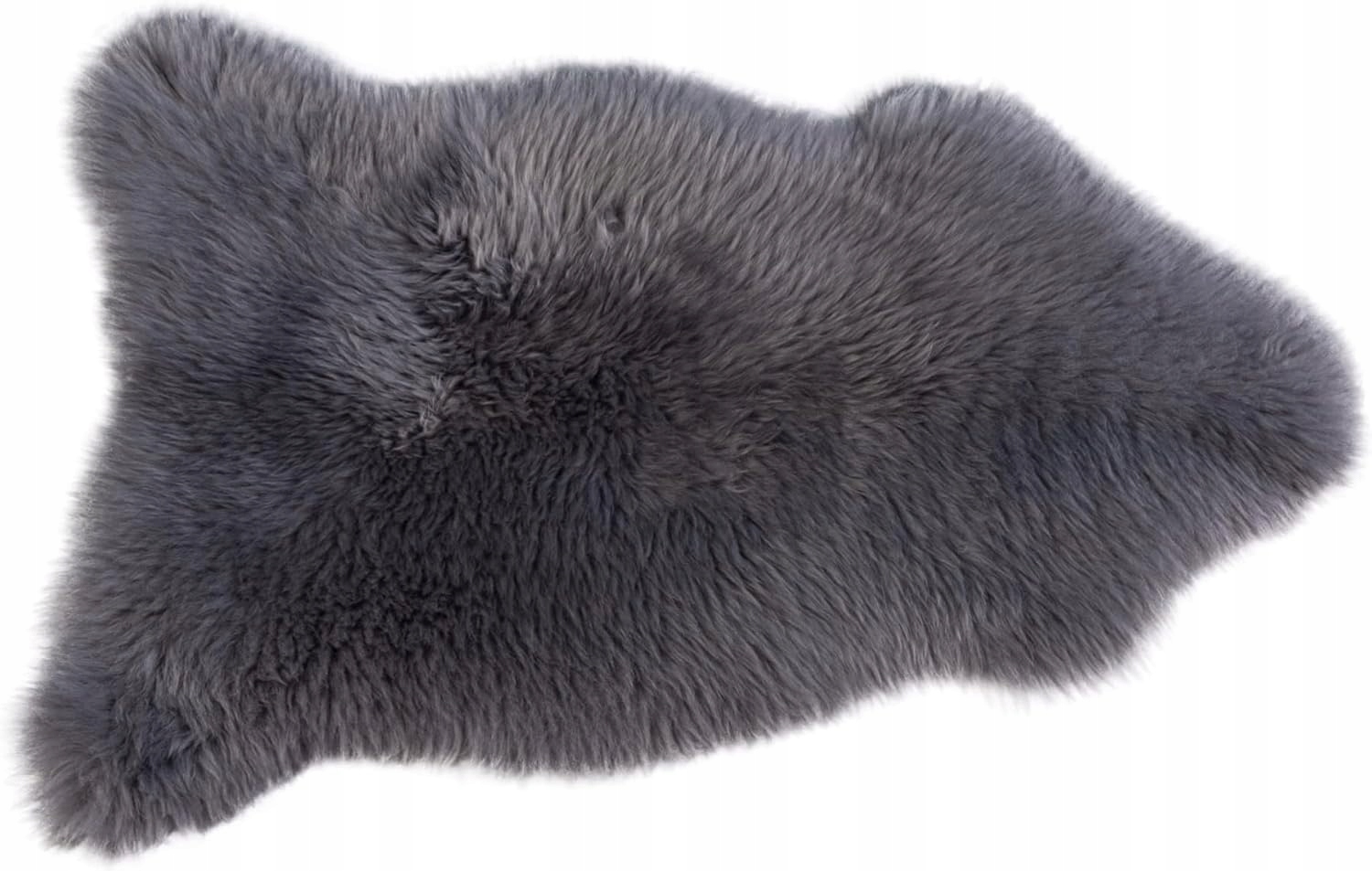 Ovčí kůže koberec z jehněčí kůže, přírodní ovčí kůže, deka M Stříbrná