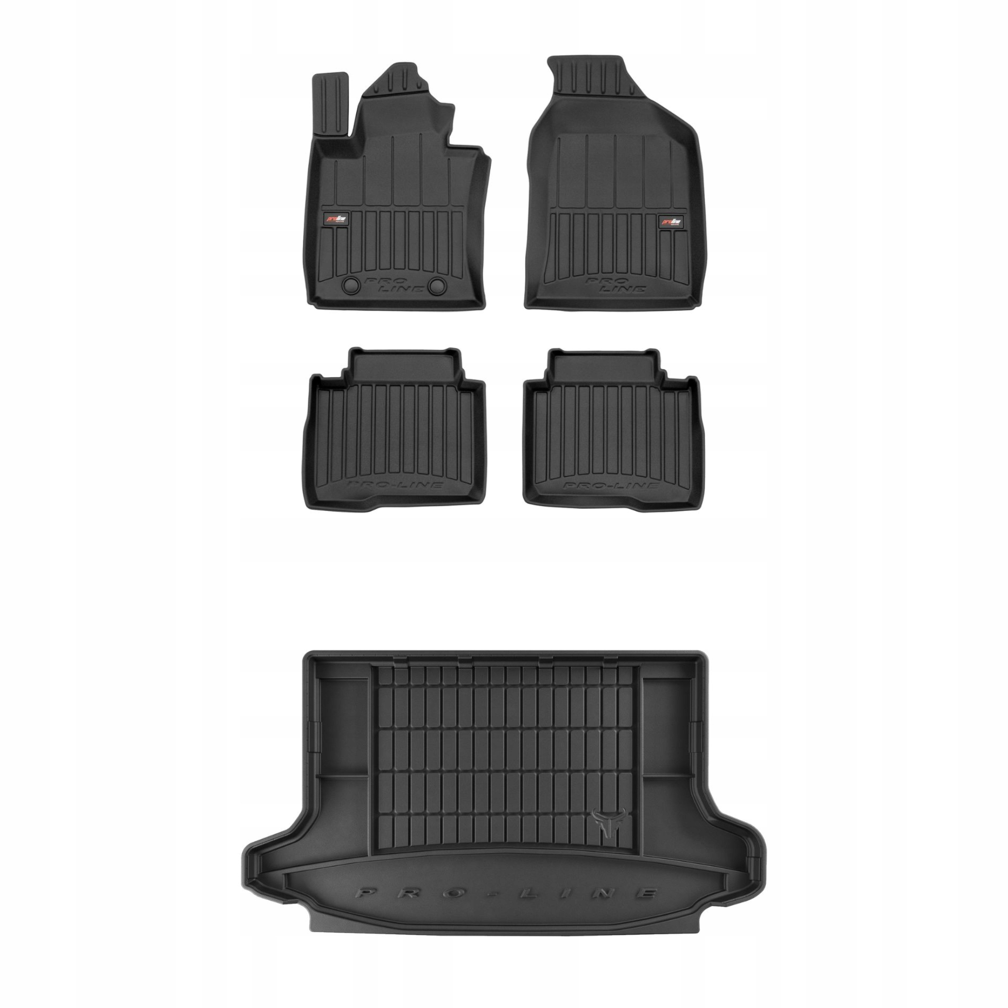 Sada gumových kobercov a rohoží pre SsangYong Korando IV od roku 2019