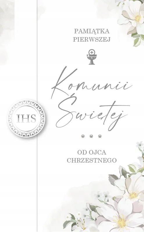 

Od Ojca Chrzestnego na Komunię Kartka urocza LUX84