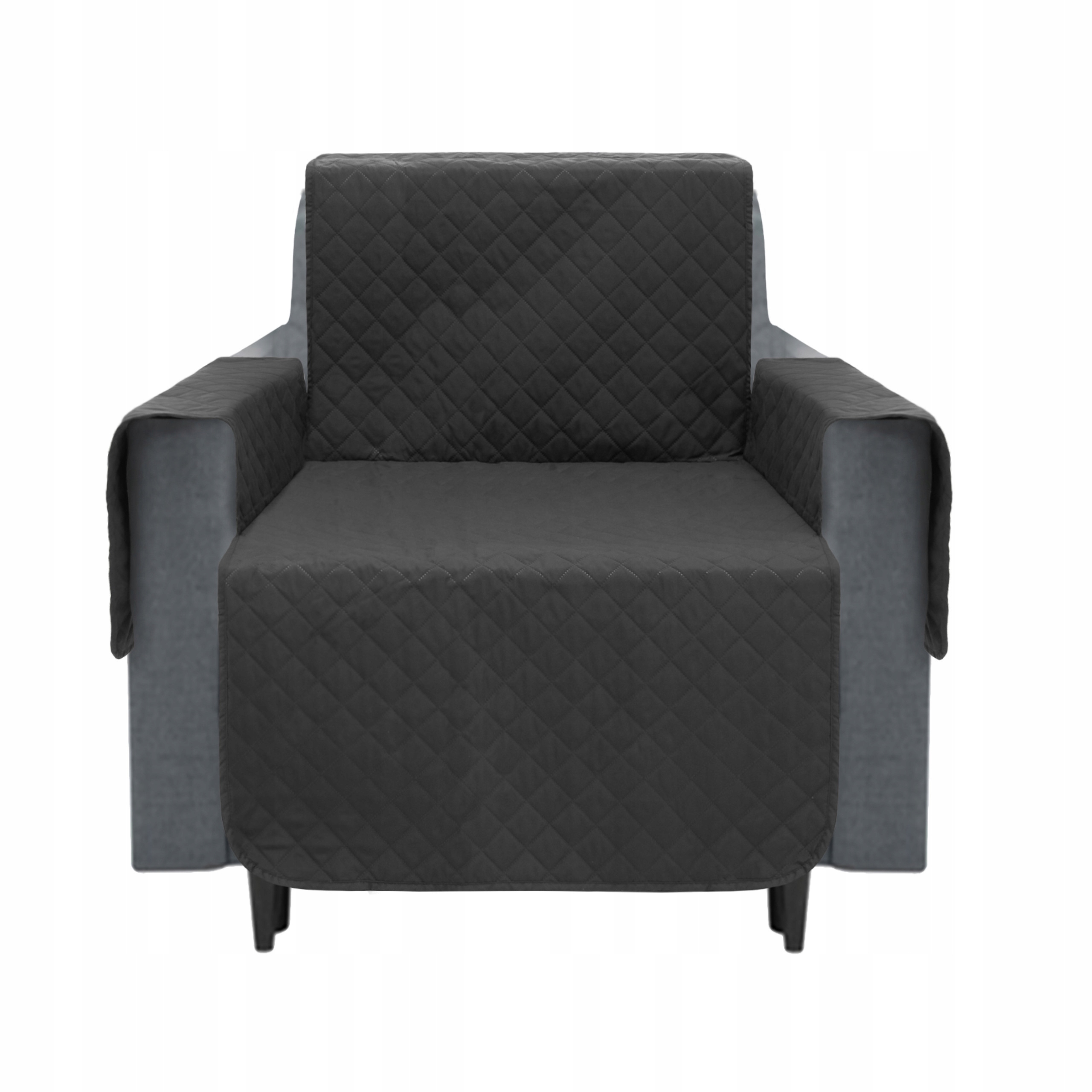 Povlak na přikrývku Deka na křeslo Černá pro zvířata pro psa a kočku