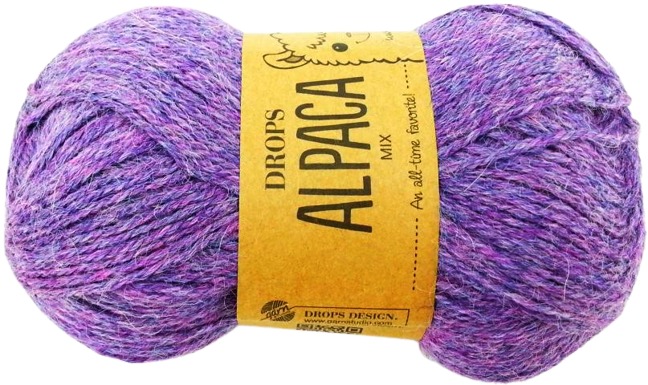 Drops Alpaca Mix 4434 fiolet