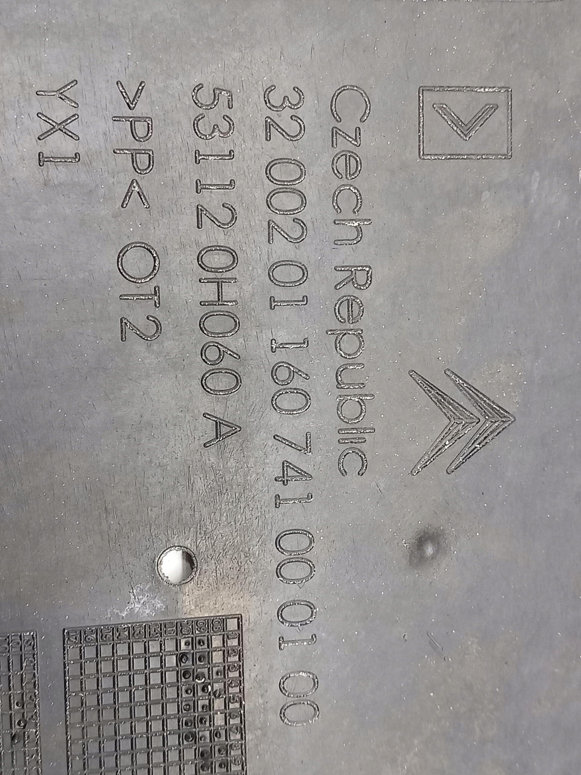 GRIGLIA Paraurti Anteriore CITROEN C1 e 531120H060A 05-14