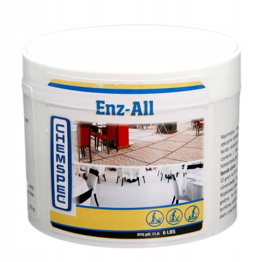 

Chemspec Enz-All 0,25kg 250g prespray do dywanów