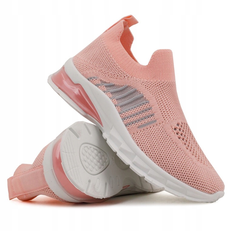 

Buty sportowe dziecięce wsuwane morelowe