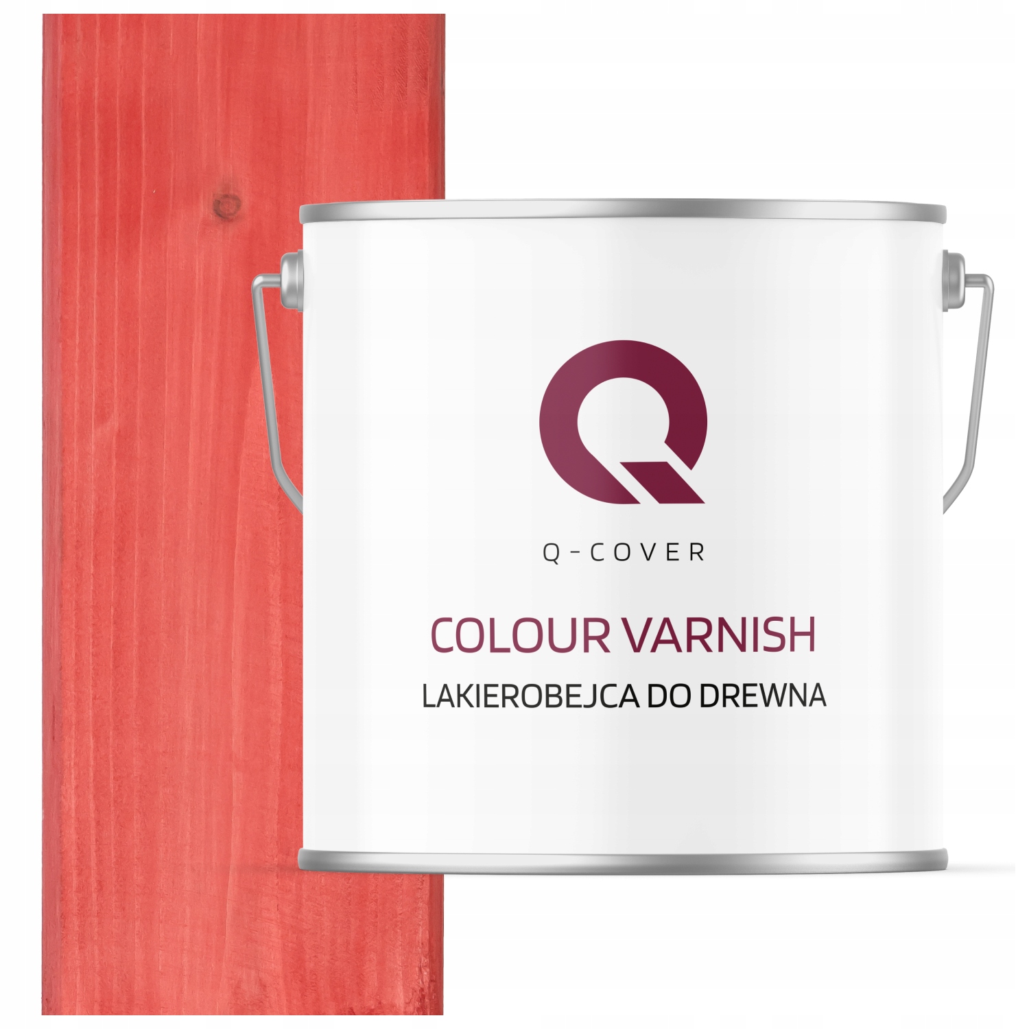 Laková Farba Na Drevo 3V1 Extra Lazúra Ružová Polomatná 5 L Ochranná