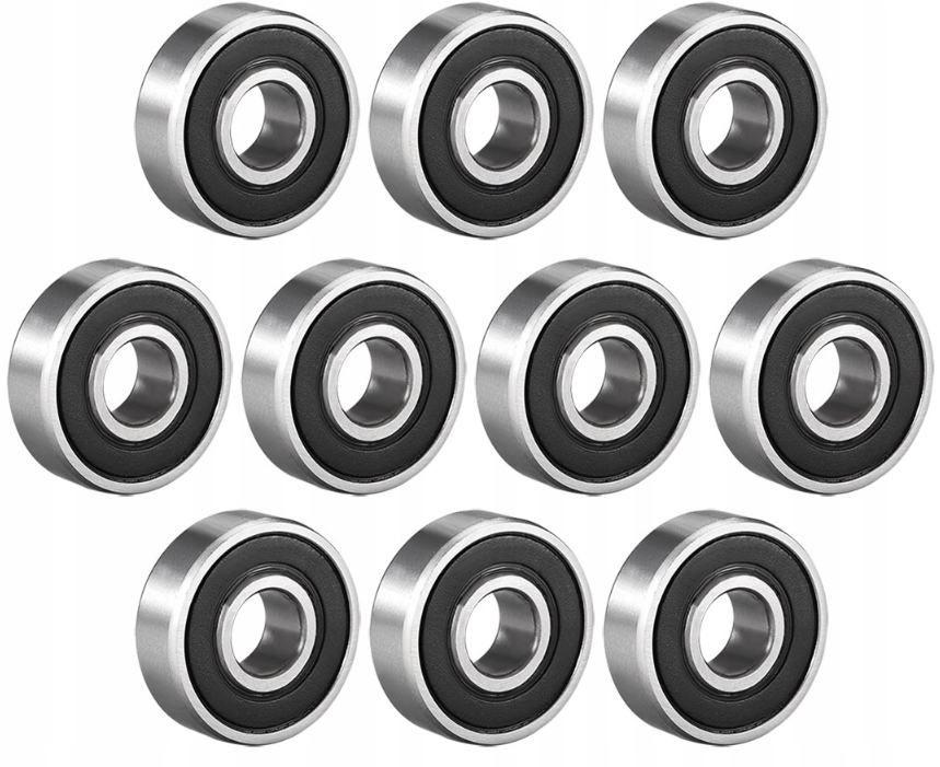 

10x Łożysko kulkowe 608 2RS 8x22x7mm komplet 10szt