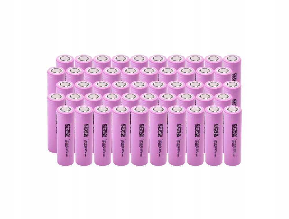 Nabíjecí Baterie Green Cell Články 50 X 18650 3.6V 2600MAH