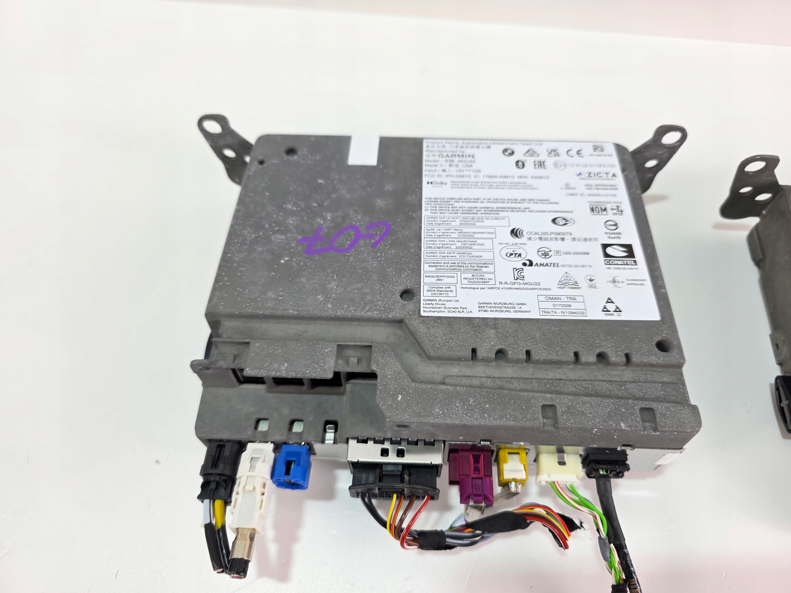 module control unit navigation devices BMW X5 G05 X6 G06 X7 G07 LCI 5B3F564