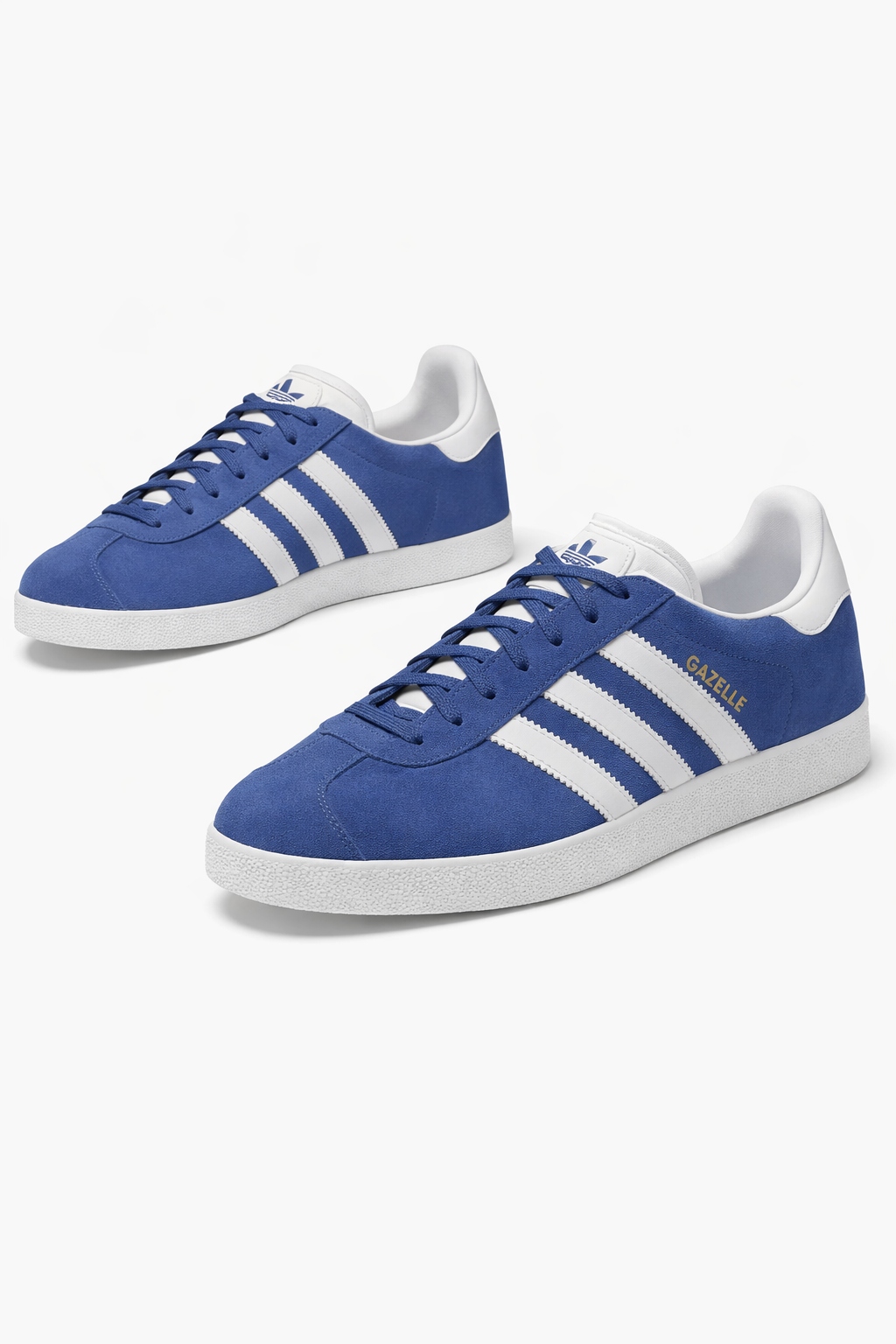 Adidas Gazelle Pánské Modré Sportovní Kalhoty S Bílými Pruhy 46 2/3 I2E