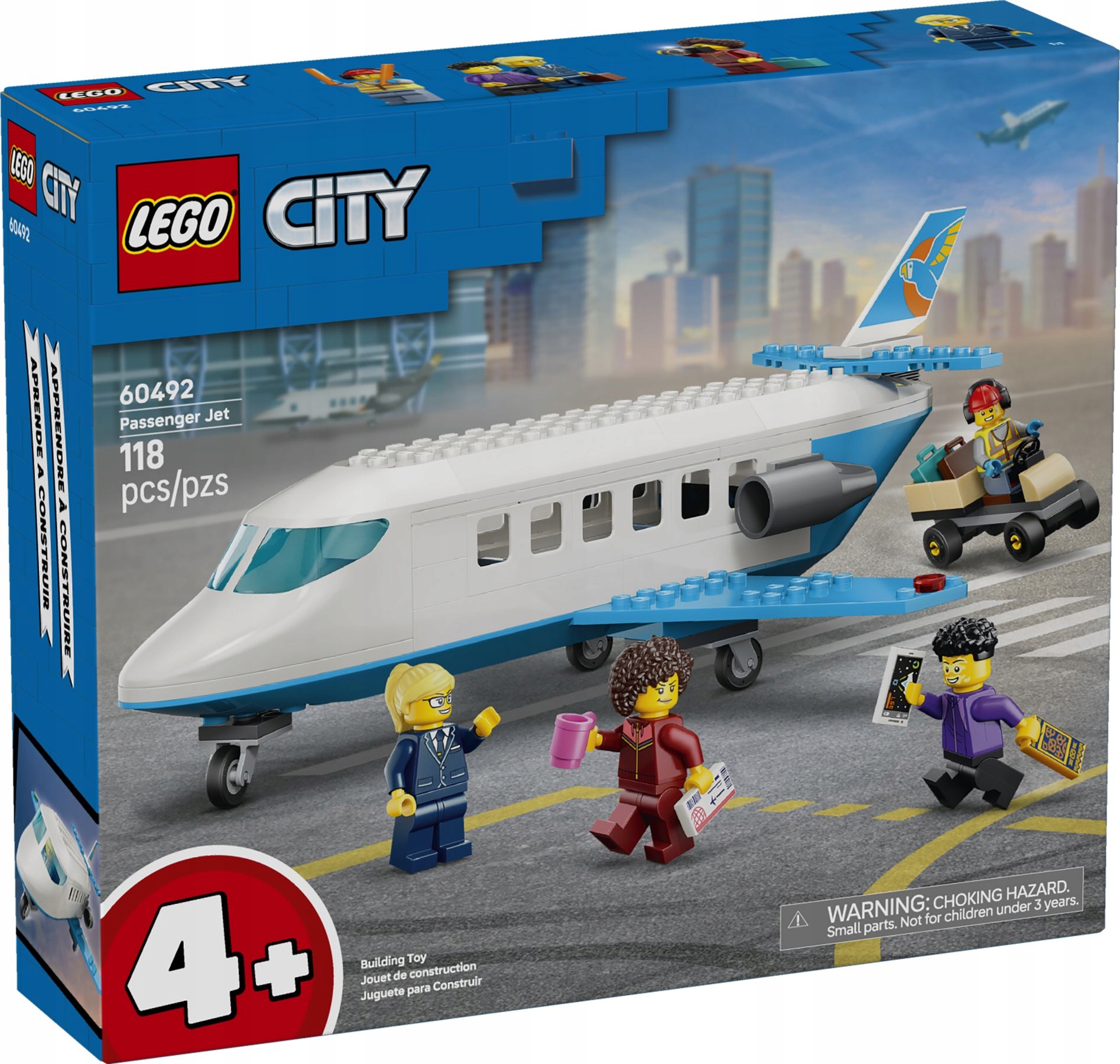 Lego City 60492 – Dopravní Letadlo