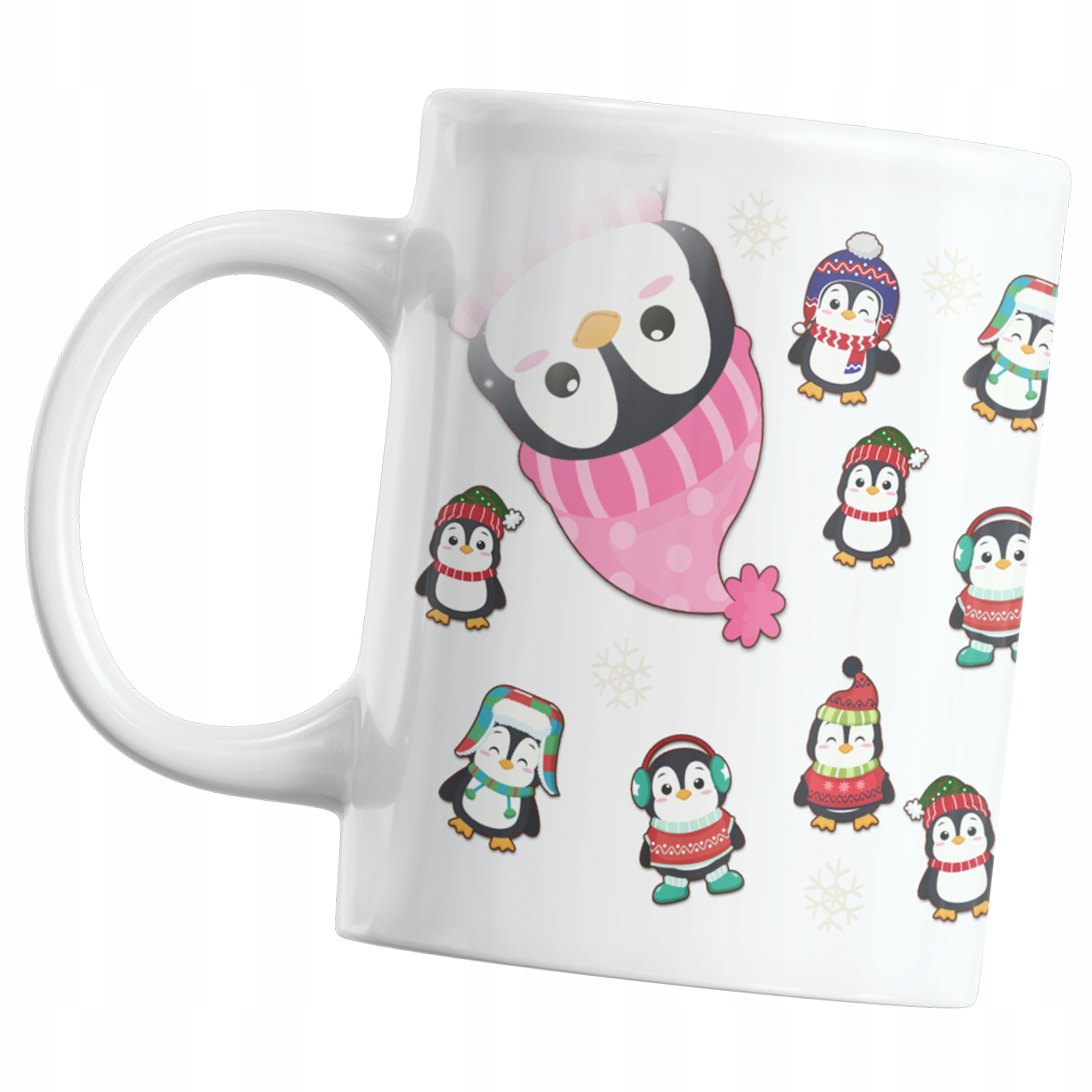 

Kubek słodkie pingwinki zima pingwin pingwinek