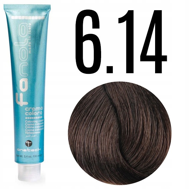 

Fanola Crema Colore 100ml Farba do włosów 6.14