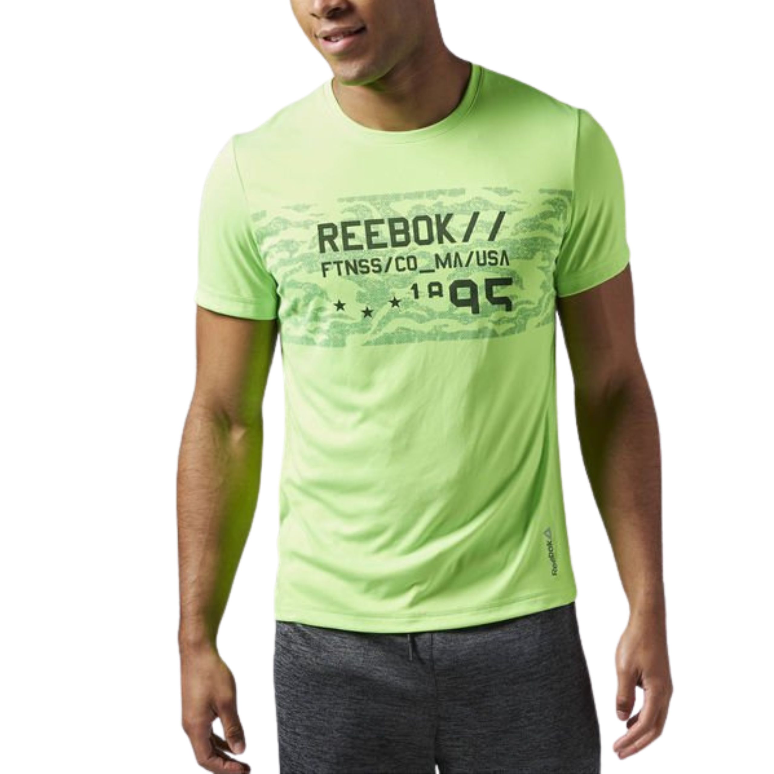 Męska koszulka treningowa Reebok Wor Prem Grph Tech M