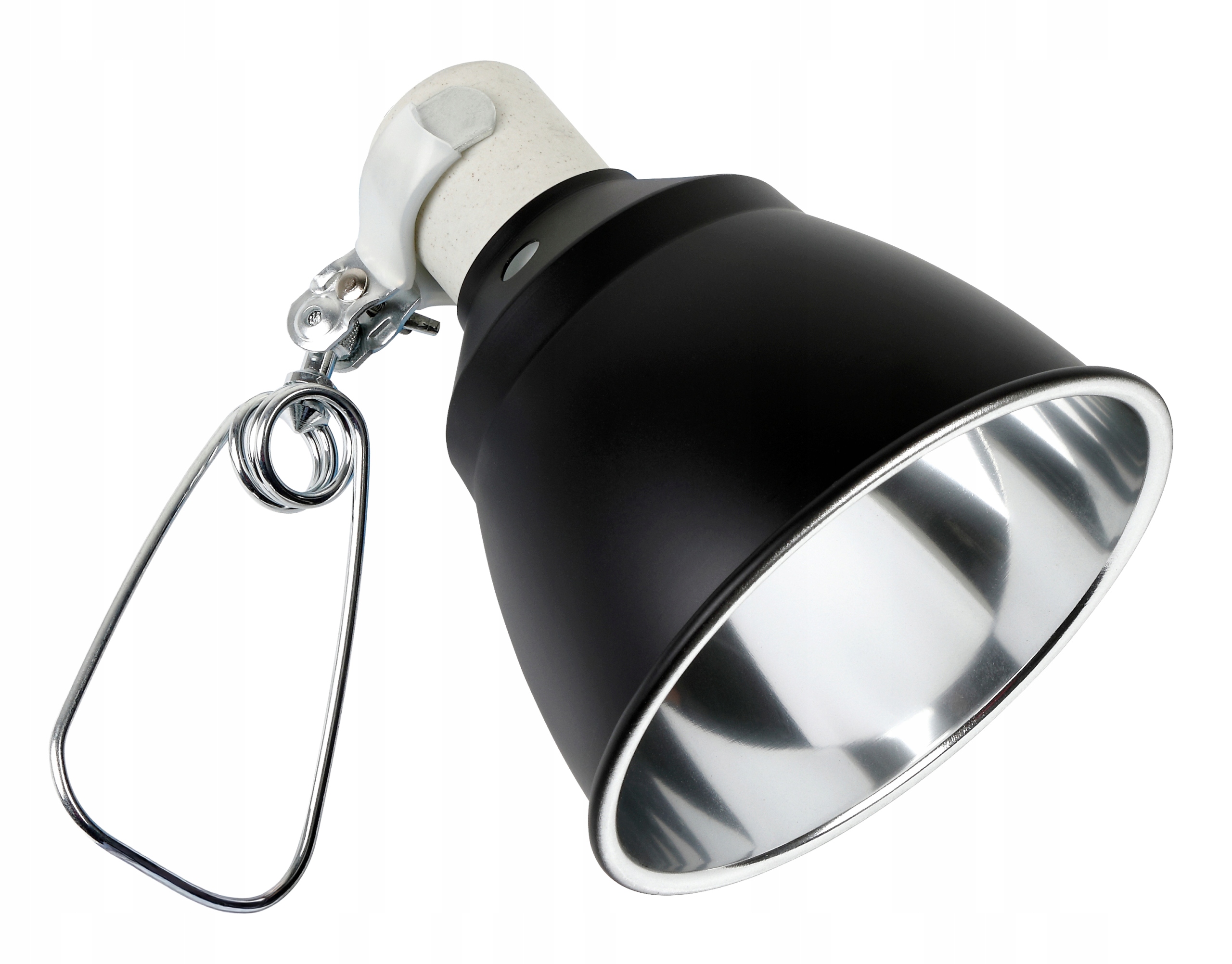 Terra Lamp s keramickou obrubou a reflektorem do terária pro plazy 14 cm