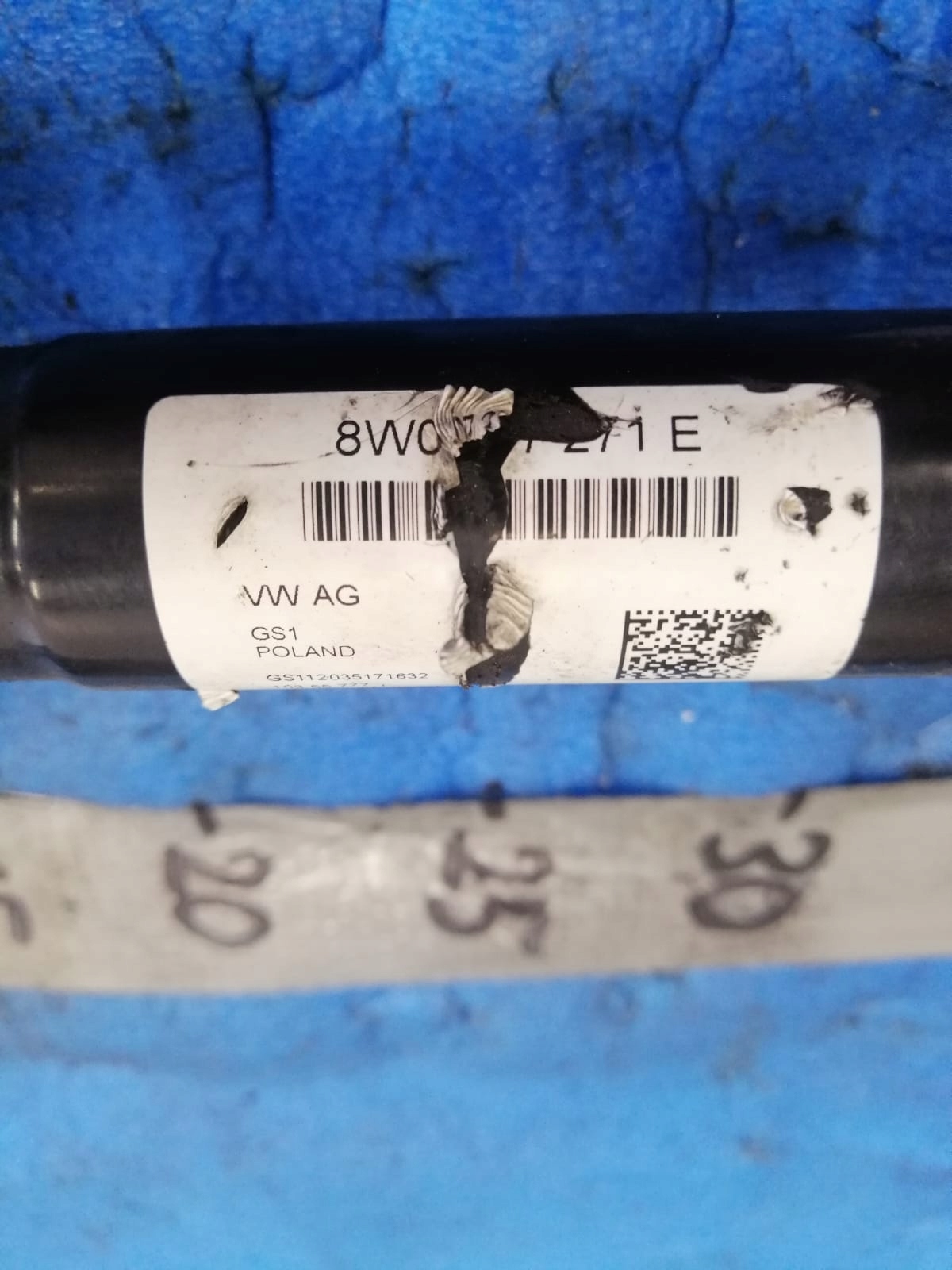 semi-axis right AUDI A4 2.0 TDI 2017R 8W0