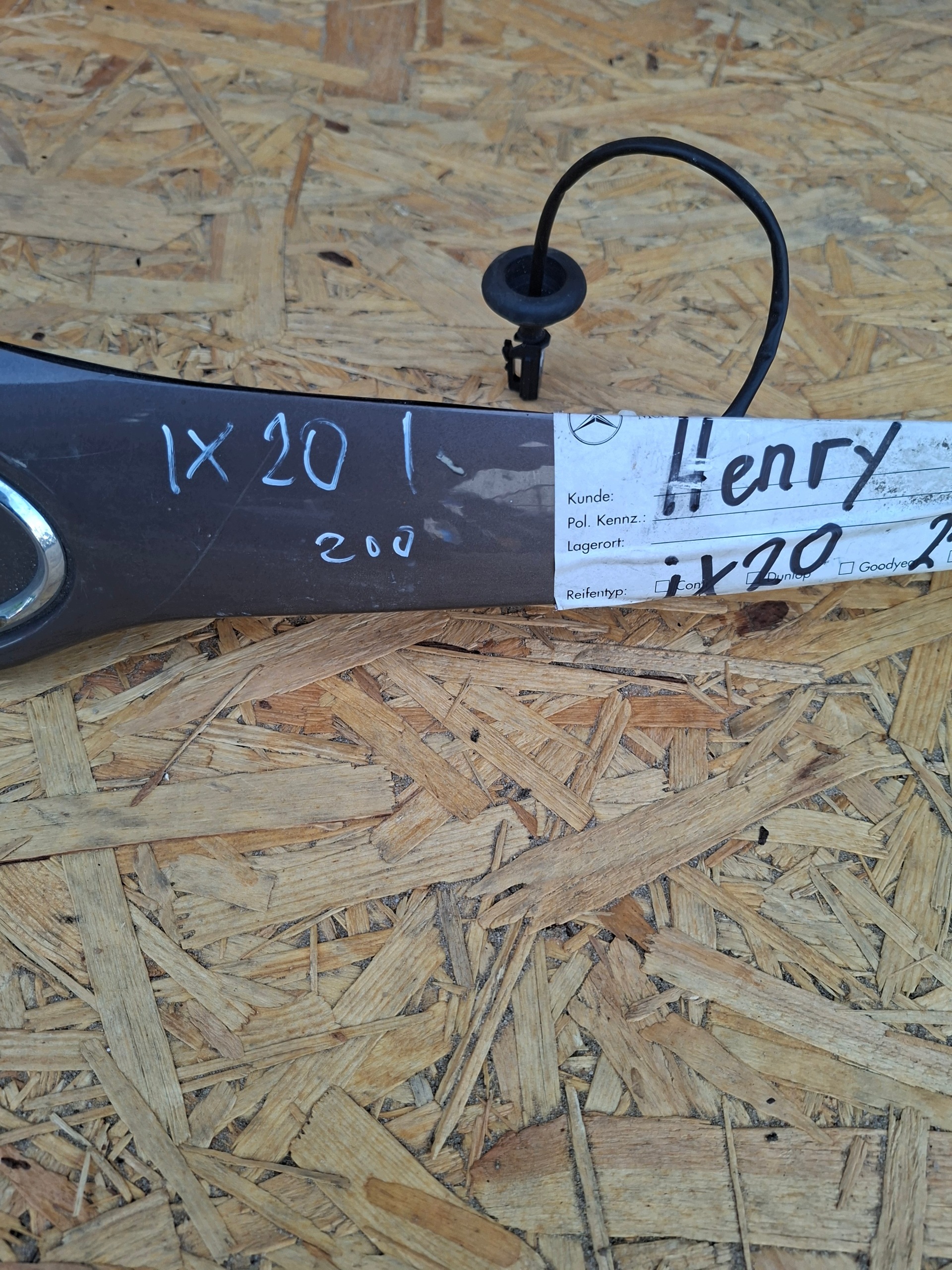 cap rear part rear HYUNDAI IX20 IX A25029061