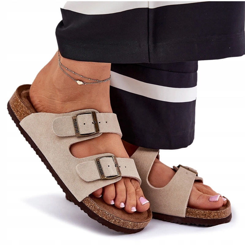 Nazouváky S Přezkami Big Star RR274A391 Béžové 37