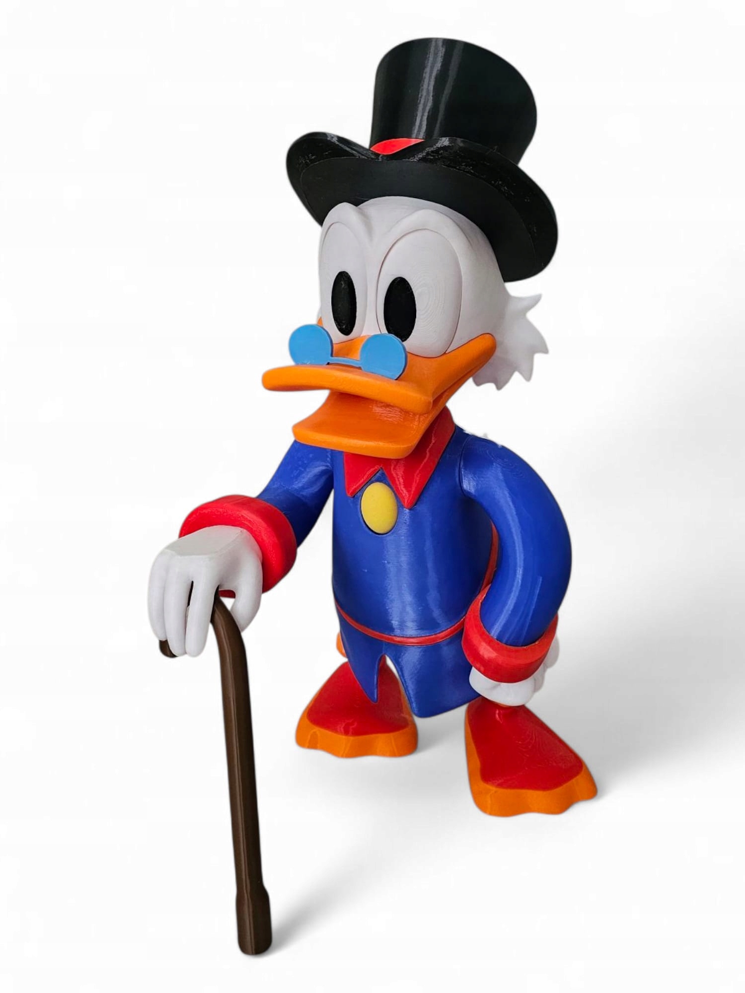 Figurka Uncle Scrooge Káčer Sknerus 55 cm Kultová postava Disneyho