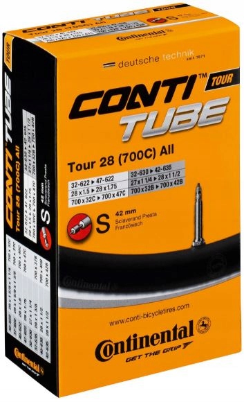 

Dętka Continental Tour All 28x1,5-1,75 Presta