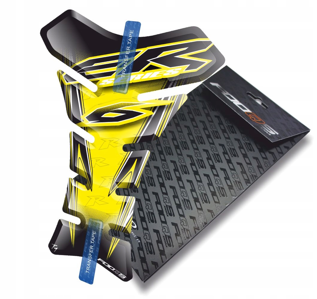 Tank-pad od firmy Fooqs pro Kawasaki ER-6-f-n Žlutý