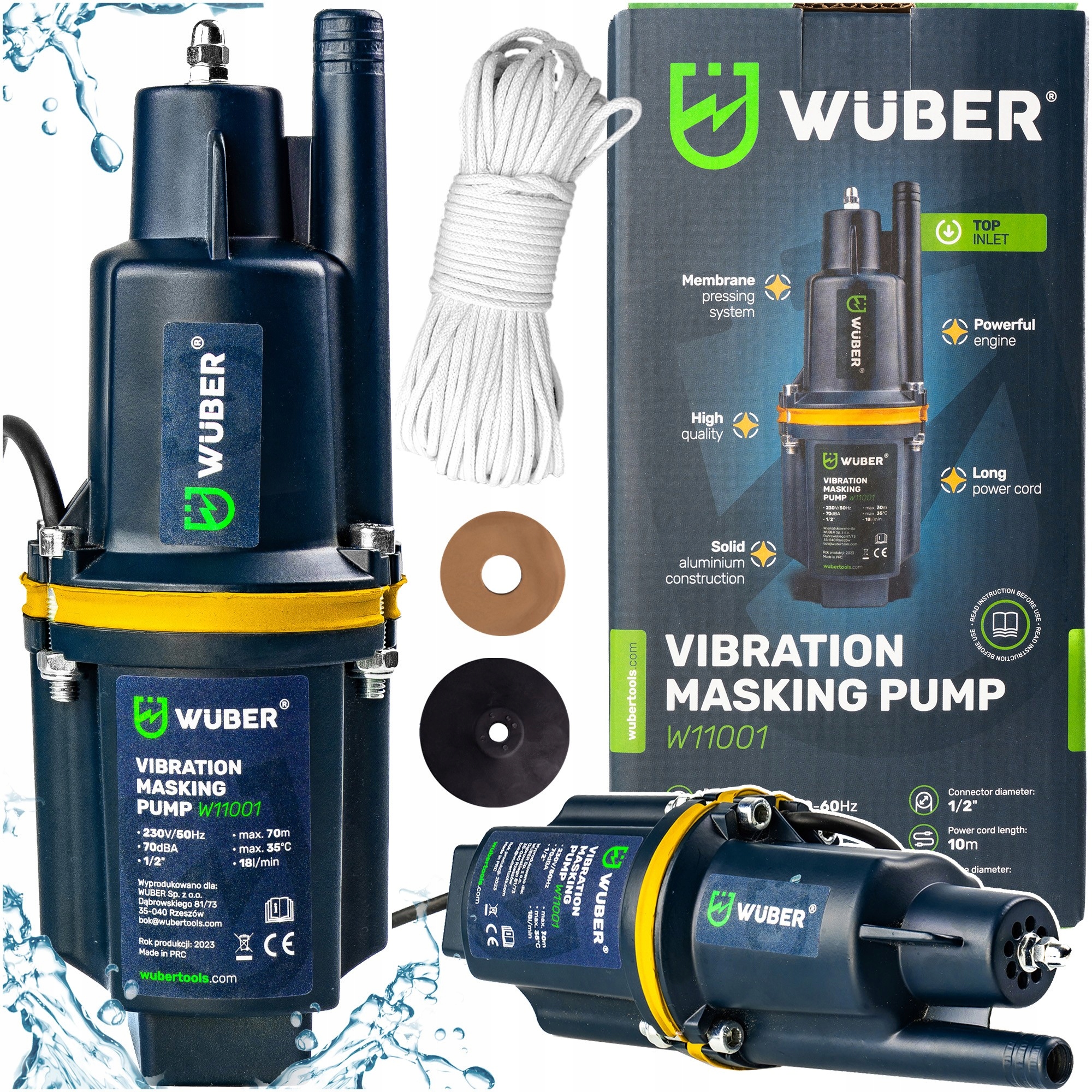 Pompa Do Wody Czystej Górnossąca Do Studni Pompa Ruska Głębinowa Nurek