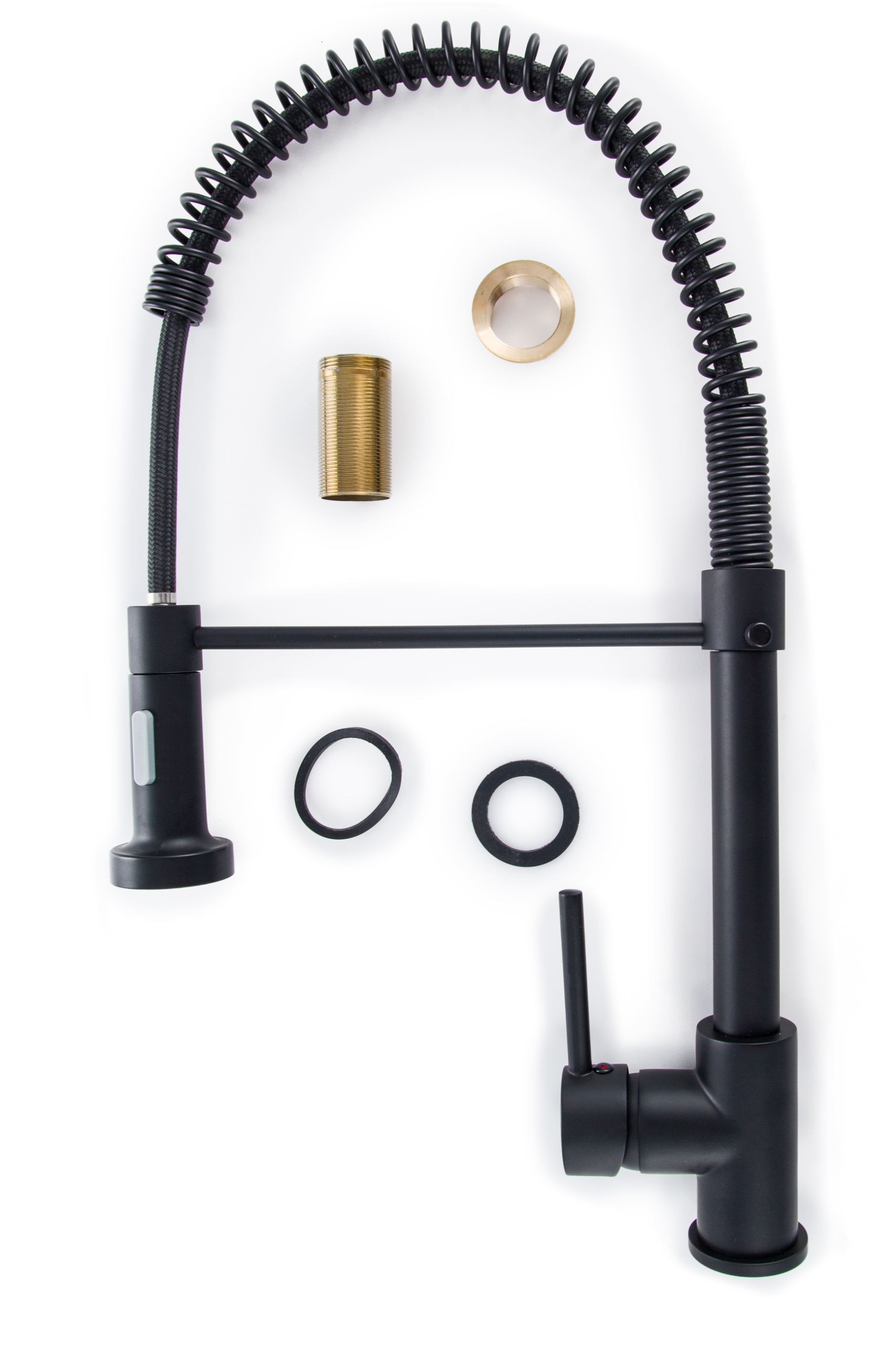 BATERIA KUCHENNA CZARNA MATOWA ROYAL SPREŻYNA Typ jednouchwytowa