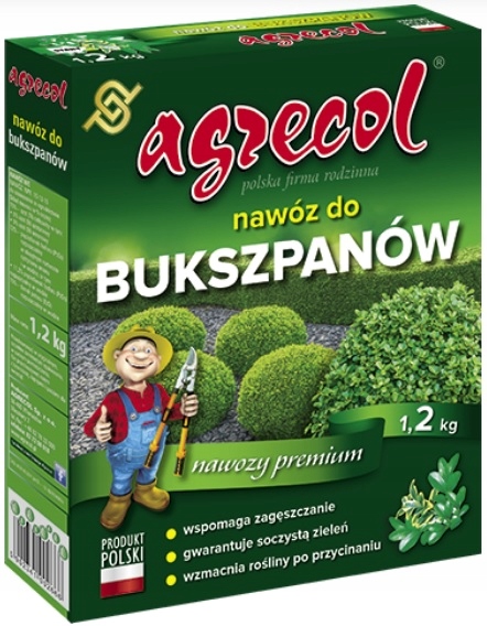 

Nawóz Granulowany do Bukszpanów 1,2 kg Agrecol